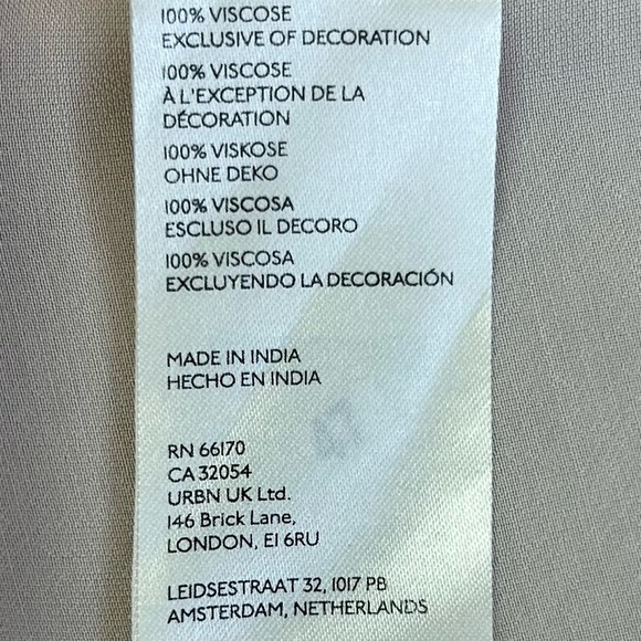 Free People Blouse Pink Coral Smocked Yoke Size XS - Picture 9 of 9